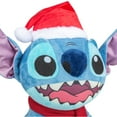 thumbnail image 6 of Christmas Holiday Plush Toys Stitch w/Santa Hat & Scarf Disney 14.17 in x 15.35 in x 12.6 in 1.53 lb, 6 of 6