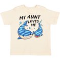 thumbnail image 3 of Inktastic My Aunt Loves Me- Whale Shark Boys or Girls Toddler T-Shirt, 3 of 5