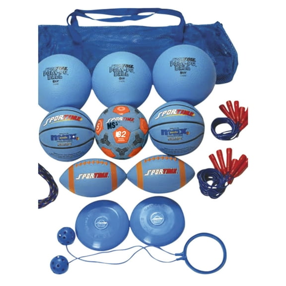 Sportime Recess Pack, Blue, Grade 5, Set of 20
