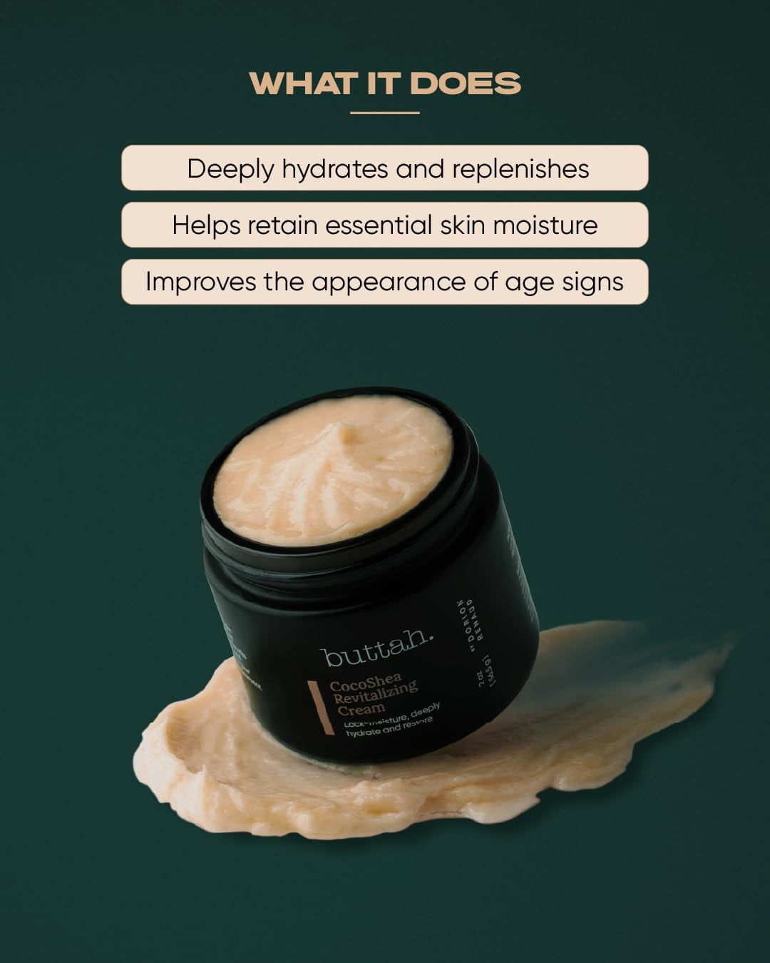 Buttah Skin CocoShea Face Cream  – Deep Moisturizer