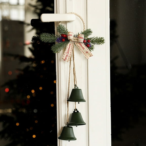 YHAICO Hanging Decoration Hanging Decorations from Ceiling Christmas Decoration Christmas Tree Decoration Bells Shop Door Hanging Decorations