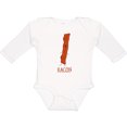thumbnail image 3 of Inktastic Cute Kawaii Bacon Boys or Girls Long Sleeve Baby Bodysuit, 3 of 5