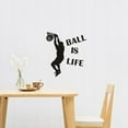 thumbnail image 6 of Basketball Wall Decal, Czzoypi Removable PVC Sport Mural, Easy Apply Peel Stick Decor for Bedroom Game Room Office, 6 of 6