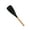 Black, variant on HengDidi Silicone Head Spoon with Wood Handle, Non-Scratch Cooking Tool for Nonstick Cookware, 31cm Heat-Resistant Mixing & Sauté Utensil, Suitable for Dishwasher