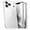 Clear, variant on for iPhone 18 Pro Max Back Case with Dust Plug, Fashion Lightweight Shock-Absorbent Plating TPU Design Anti-Scratch Clear Back Protective Slim Fit Phone Cover with Lens Protector, Clear