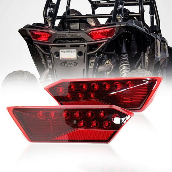 For RZR Turbo 1000 XP 900 S 2014-2019 LED Tail Light Signal Light Brake Lamp Red