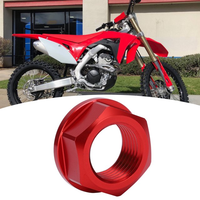 Écrou d'Axe de Roue, pour CRF250R CRF450R CRF250RX Moto Écrou de Vis d'Axe de Roue avant M16x1.5