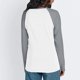 thumbnail image 5 of Hfnxid Womens Long Sleeve T Shirts Loose Fit Raglan Crewneck Tops Stretchy Basic Blouses Fashion Casual Tshirts Gray,M, 5 of 7