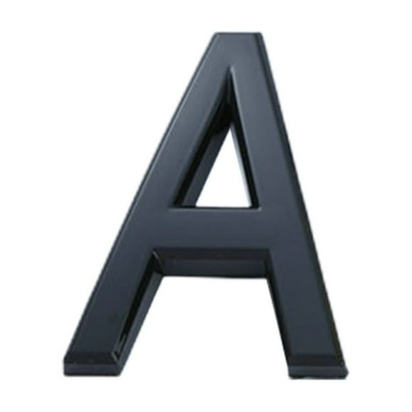 Bgsha 1pcs Lettres de Porte Alphabet pour Porte de Locaux Commerciaux Neufs 50x35x6mm