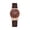 Coffee -CS61, variant on Womens Watch Dress Watch Leather Strap Quartz Wrist Watch Simple Casual Classic Wrist Watch Beige One Size