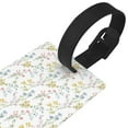 thumbnail image 3 of Honeii Floral Print Luggage Tags for Suitcases, Airplane Travel Essentials for Flying, International Travel Must Haves, and Luggage Accessories, 3 of 7