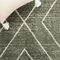 thumbnail image 6 of SAFAVIEH Adirondack Evonne Geometric Area Rug, Dark Green/Ivory, 6' x 6' Round, 6 of 7