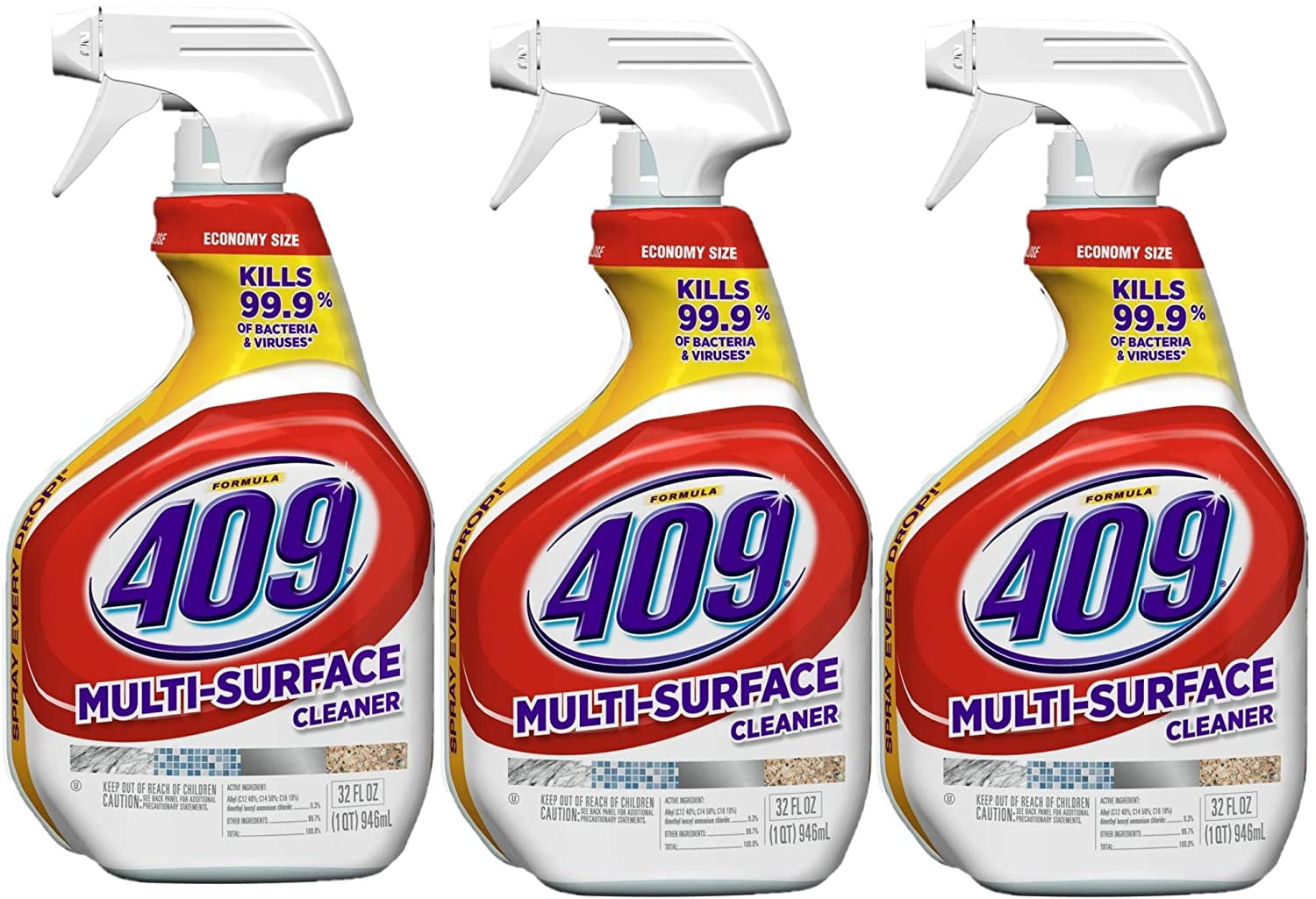 Formula 409 Multi Surface Cleaner Spray Bottle 32 Oz Pack Of 3 Walmart Com Walmart Com Formula 409 Multi Surface Cleaner Spray Bottle 32 Oz Pack Of 3 Walmart Com Walmart Com