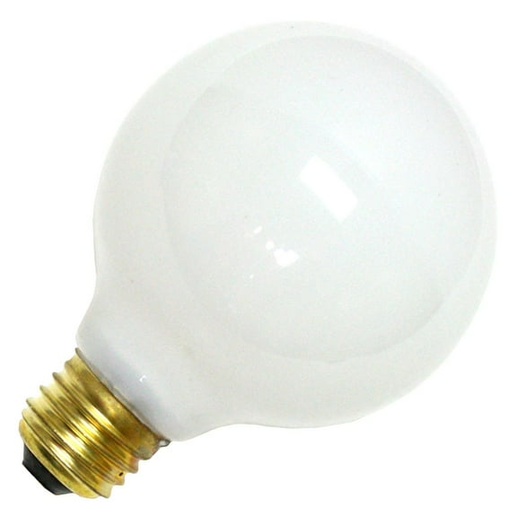 Bulbrite 25G25WH3 - 25W G25 GLOBE WHITE E26 130V