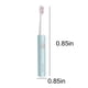 thumbnail image 3 of Cepillo de dientes,, Bajo ruido, Portátil, Temporizador inteligente Cepillo de dientes IPX7 Cepillo de dientes de agua Vibración Cepillo de dientes eléctrico, 3 of 7