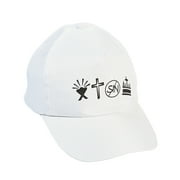 Angle View: Testify Baseball Cap - Party Wear - 12 Pieces