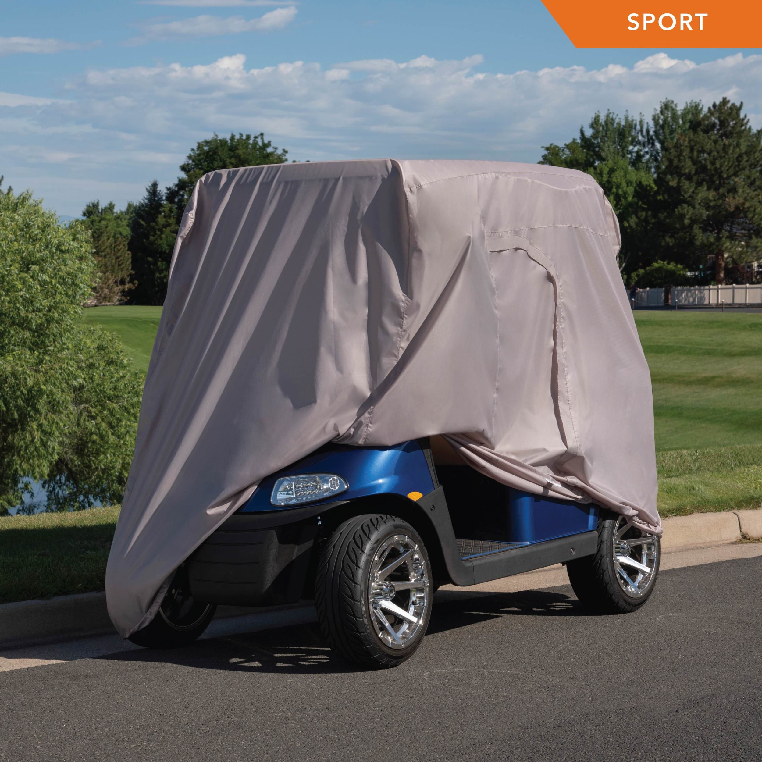 Modern Leisure® Sport Golf Cart Cover, 2-Person, Beige