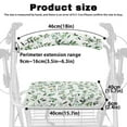 thumbnail image 6 of Jiueut Green Leaf Medical Products Rollator Walker Seat & Back Cover for Women 2 Pack Soft Seat Cushion for a Rollator Walker Easy to Install Walker Seat Cushions for Seniors, 6 of 7