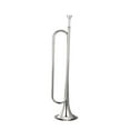 thumbnail image 1 of Runquan Bugle Brass Instrument Portable Brass Blowing Bugle for Beginner Band Adults Bb, 1 of 8