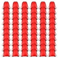 thumbnail image 1 of Mochila de cuerda al por mayor, bolsas de cuerda para gimnasio, saco cinch para mujeres y hombres, paquete de 60 en rojo, 1 of 7
