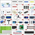 thumbnail image 3 of 52Pi Complete Starter Kit for Raspberry Pi 4B, Python C Java Scratch Code, with 100-Page Tutorial, 16 Projects, 68 Items, ABS Breadboard Holder, Camera Module, Sound Sensor (Pi Board Not Included), 3 of 10