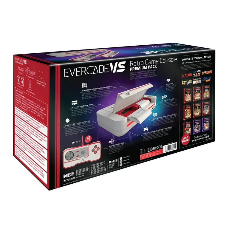 Amazon.com: Evercade VS Retro Premium Pack : Video Games