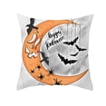 thumbnail image 1 of Herrnalise Home Decor Halloween Decoration Hemp Simulation Applique Pillowcase Living Room Sofa Party, 1 of 2