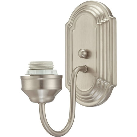 Westinghouse 6300200 Brushed Nickel Interior Wall Fixture