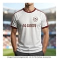 thumbnail image 4 of Playera George para Hombre Tipo Soccer Manga Corta Blanca Talla EG, 4 of 4