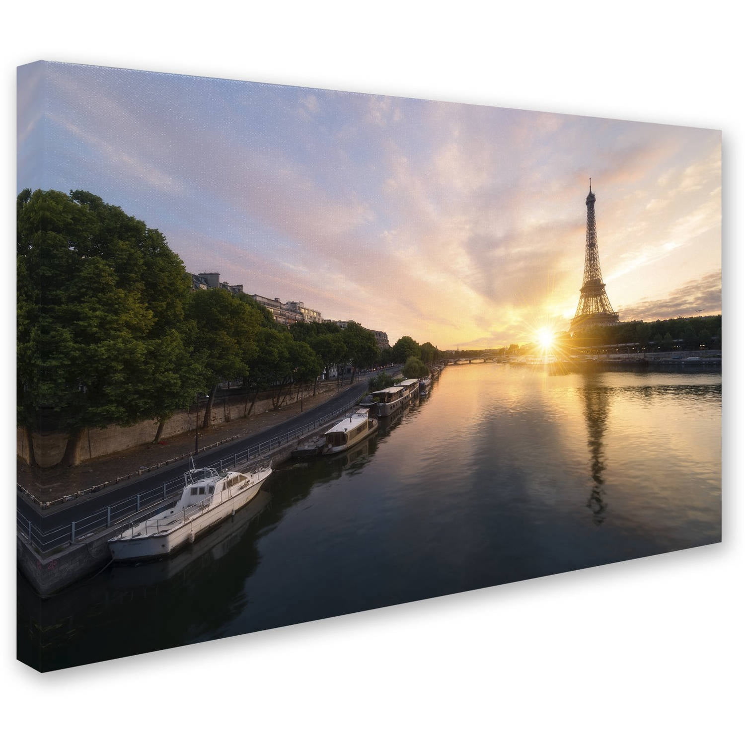 Trademark Fine Art 'Stay Up Paris' Canvas Art by Mathieu Rivrin