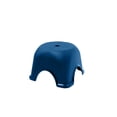 thumbnail image 2 of Qiopertar Low Plastic Stepping Stool with Non-Slip Base, Bathroom Step Stool for Living Room Shower Kitchen, 2 of 6