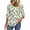 F-Leaf, variant on UVN Summer Blouses for Women 3/4 Sleeve Shirts Ladies Casual Crew Neck Womens Tunic Tops