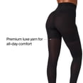 thumbnail image 4 of Medias SPANX Tight-End, muy negras, con forma de nivel 2, 4 of 6
