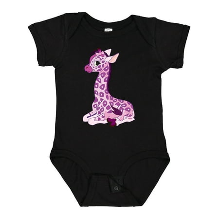 

Inktastic Girl Giraffe Boys or Girls Baby Bodysuit