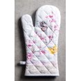 thumbnail image 2 of Blossom in Spring 100% Cotton Set of Oven Mitt (7.5 Inch by 13 Inch) and Pot Holder (8 Inch by 8 Inch) for BBQ | Cooking | Baking | Grilling | Microwave | Barbecue | Spring/Summer, 2 of 8