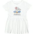 thumbnail image 3 of Inktastic My Daddy Loves Me to the Moon and Back Elephant Family Girls Baby Dress, 3 of 5