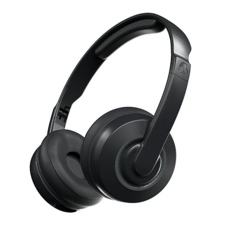 Skullcandy Cassette Wireless BT On-Ear Headphone with Mic in Black