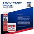 thumbnail image 2 of Lubricante para máquinas Lucas Oil 10318 Red N Tacky, 85 g, paquete de 3, 2 of 3