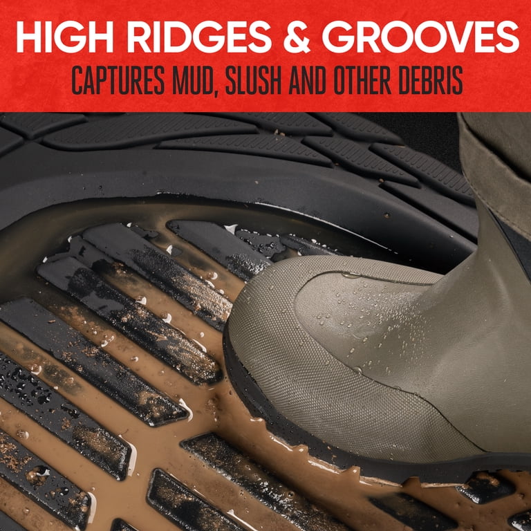 Motor Trend FlexTough Deep Dish Rubber Front Floor Mats photo 3