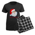 thumbnail image 5 of CafePress - Funny Christmas Santa Claus Women's Dark Pajamas - Women's Short Sleeve Print T-Shirt and Pants Dark Cotton Pajama Set, 5 of 7