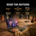 thumbnail image 4 of ASUS TUF Gaming F15 (2024), Écran 15.6” FHD 144Hz, Intel Core i5-12500H, Nvidia GeForce RTX 3050, 32 Go RAM, 512 Go PCIe SSD, Wi-Fi 6, Windows 11 Famille, 4 of 5