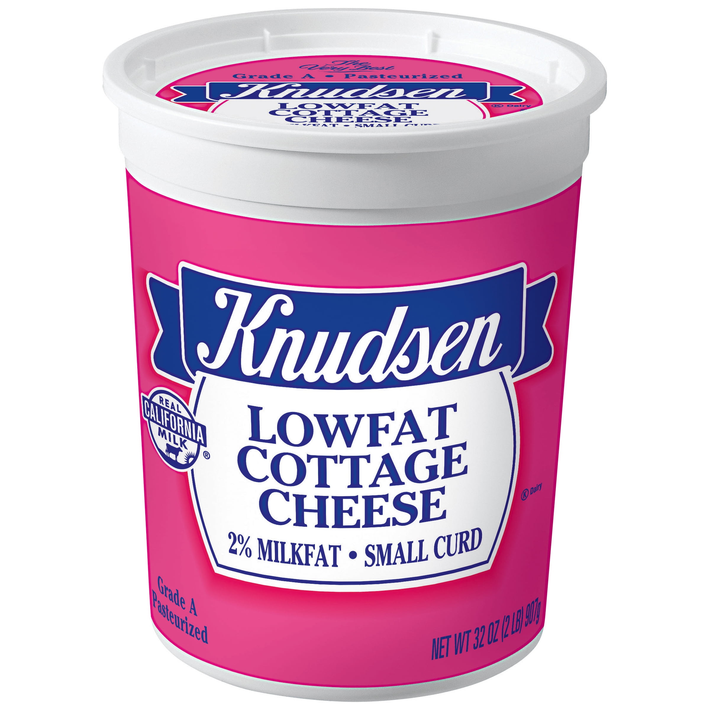 Knudsen Small Curd Low Fat 2 Milkfat Cottage Cheese 32 Oz Tub