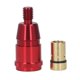thumbnail image 1 of Connecteur de canne à pêche 8 mm, vis anti-rotation, adaptateur de tête de filet, connecteur universel, accessoires de pêche, rouge, 1 of 4