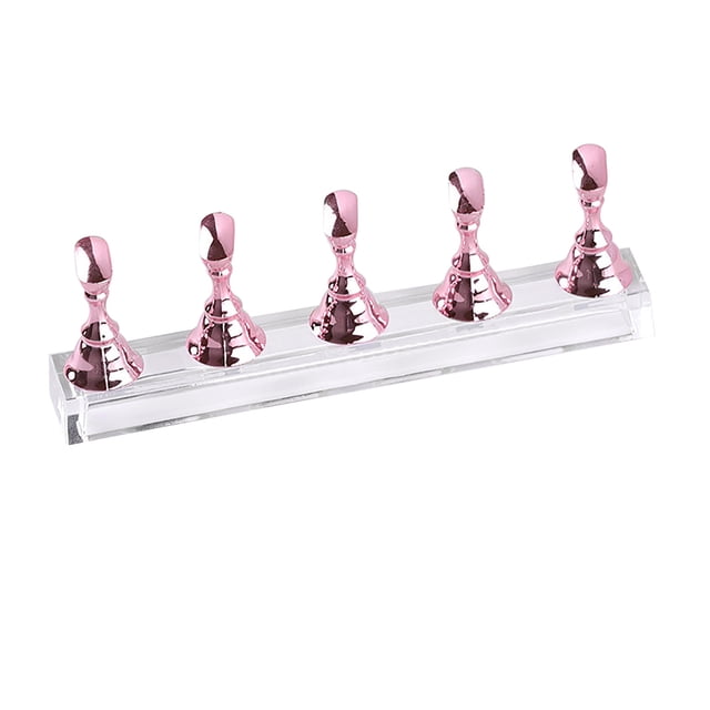 WIFKLSIIPG Acrylic Nail Display Stand Nail Tip Holder Nail Practice Stand Fingernail