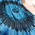 thumbnail image 3 of Blue Tie Dye Mandala Pattern Blanket,Comfortable Soft Lamb Wool Throw Blanket,All Season,Warm Lightweight Blankets for Sofa Bed Couch Living Room Chair,60"x80", 3 of 4