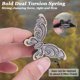 thumbnail image 5 of Clips CRASPIRE de metal con forma de mariposa para encuadernación vintage, 5 of 5
