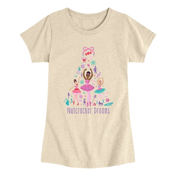 Barbie - Nutcracker Dreams - Youth Girls Fitted Short Sleeve T-Shirt