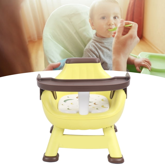 Silla de Comedor para bebé con Respaldo Cojín Acústico Protección de la Columna Vertebral Silla de Alimentación para el Suelo para Niños ANGGREK Otros