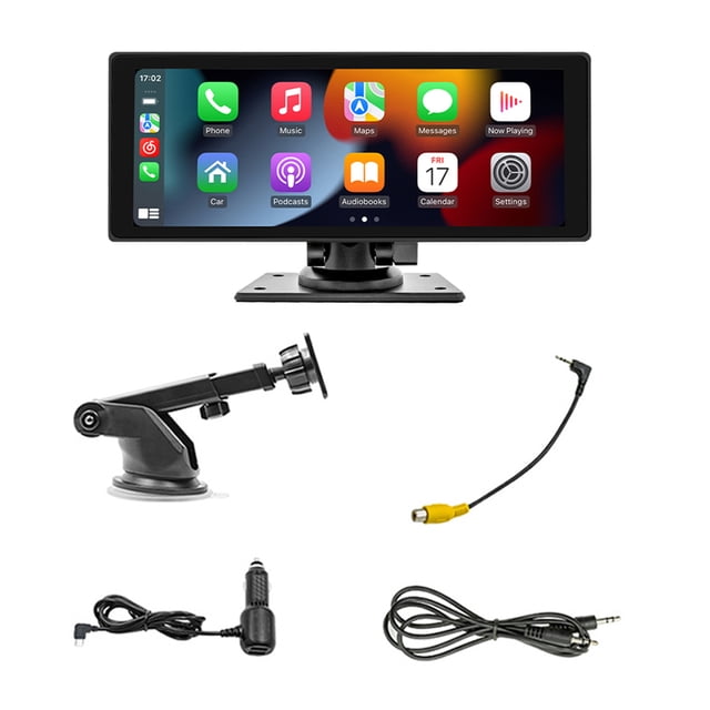 Riwesomey 10,26 pulgadas HD IPS pantalla Radio de coche 10,26 cámara de salpicadero con Control de voz coche DVR BT FM Wirelsee Cámaras de salpicadero de coche