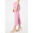 thumbnail image 4 of Roaman's Women's Plus Size Bend Over Capri Pant, 4 of 6